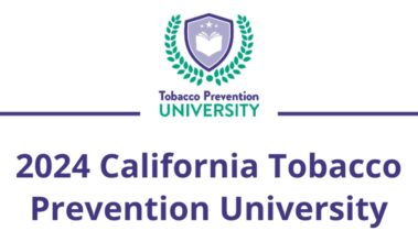 California Tobacco Prevention Program’s (CTPP) 2024 Tobacco Prevention University Training - September & November