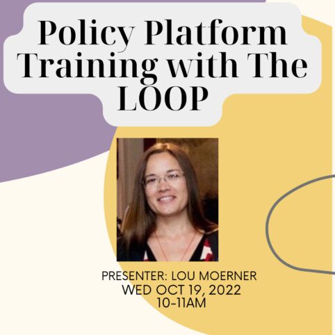 Loop Training Presented by Lou Moerner October 19th